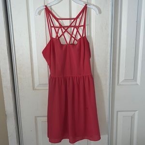 Bright Pink Party Dress